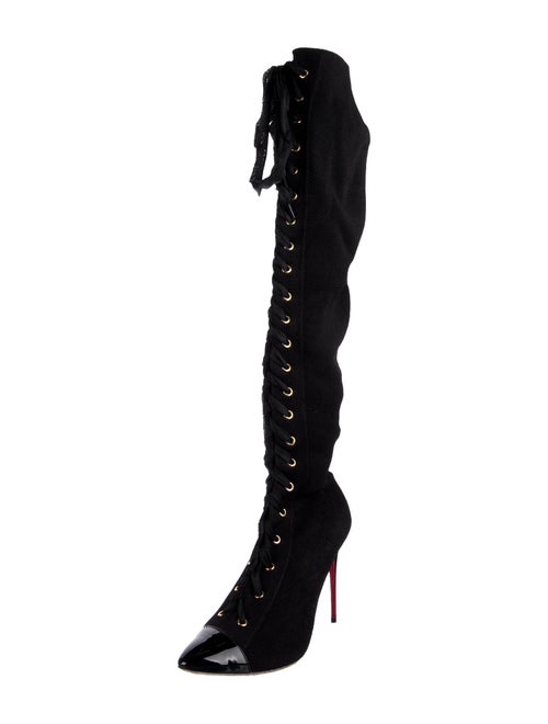 Christian Louboutin Lace-Up Boots