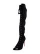 Christian Louboutin Lace-Up Boots
