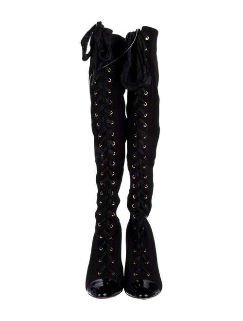 Christian Louboutin Lace-Up Boots