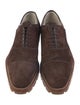 Christian Louboutin Suede Oxfords