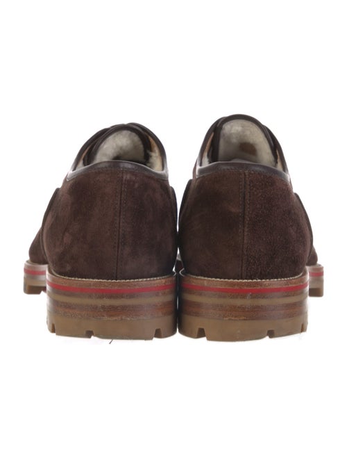 Christian Louboutin Suede Oxfords