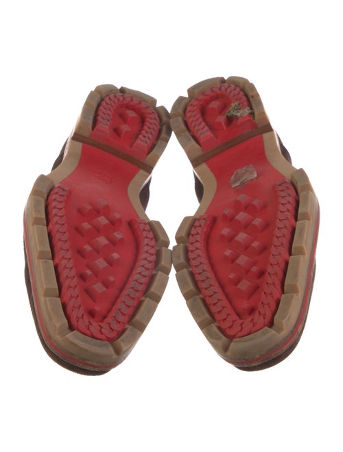 Christian Louboutin Suede Oxfords