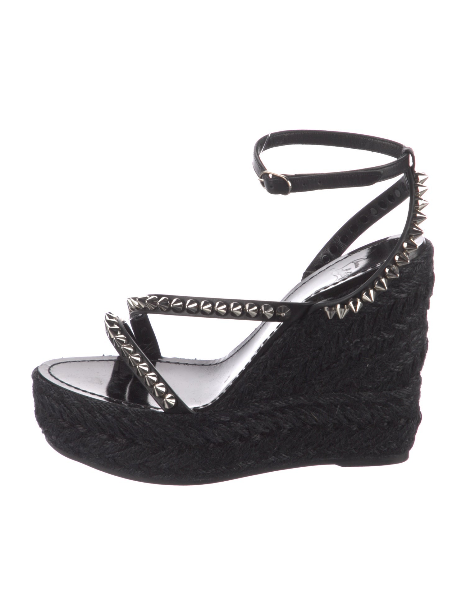 Christian Louboutin Spike Accents Studded Accents Espadrilles