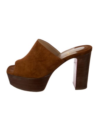 Christian Louboutin Mule UK 110 Suede Slides