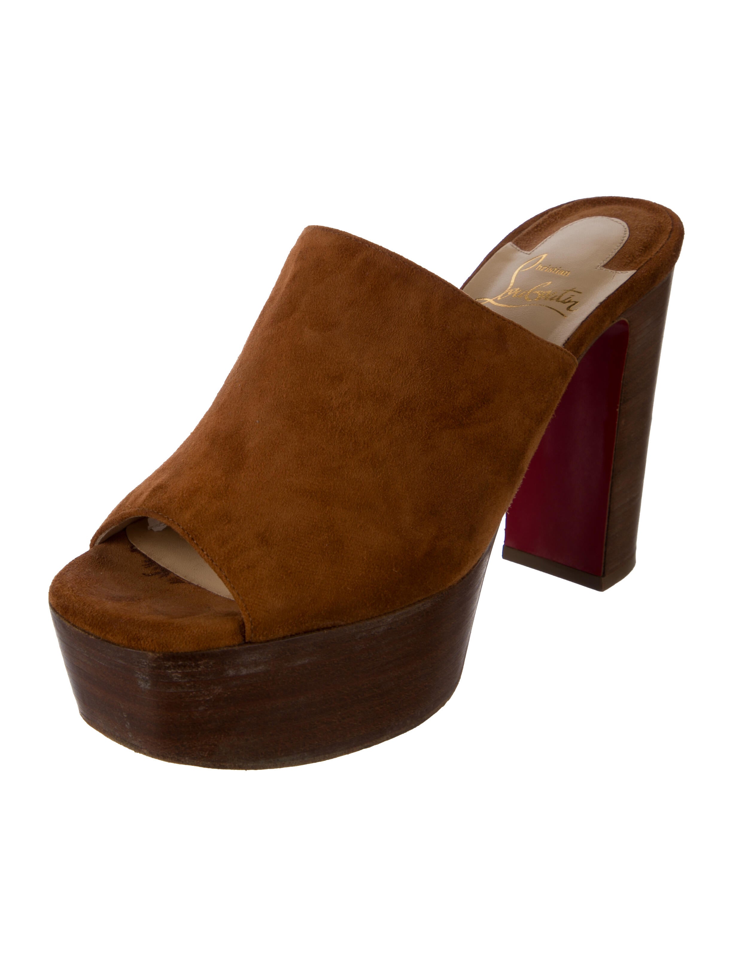 Christian Louboutin Mule UK 110 Suede Slides