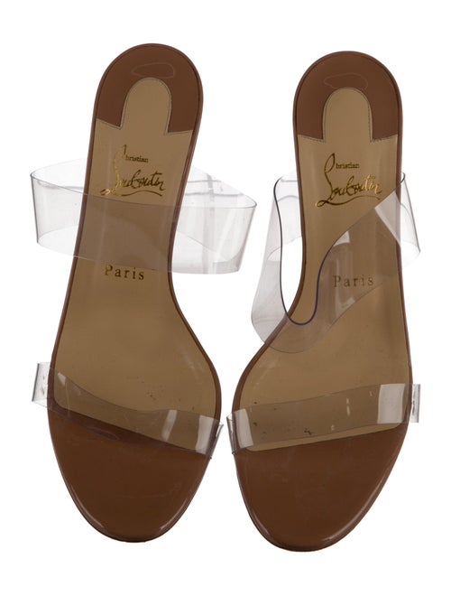 Christian Louboutin PVC Slides