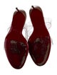 Christian Louboutin PVC Slides