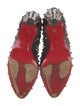 Christian Louboutin Spike Accents Leather Boots