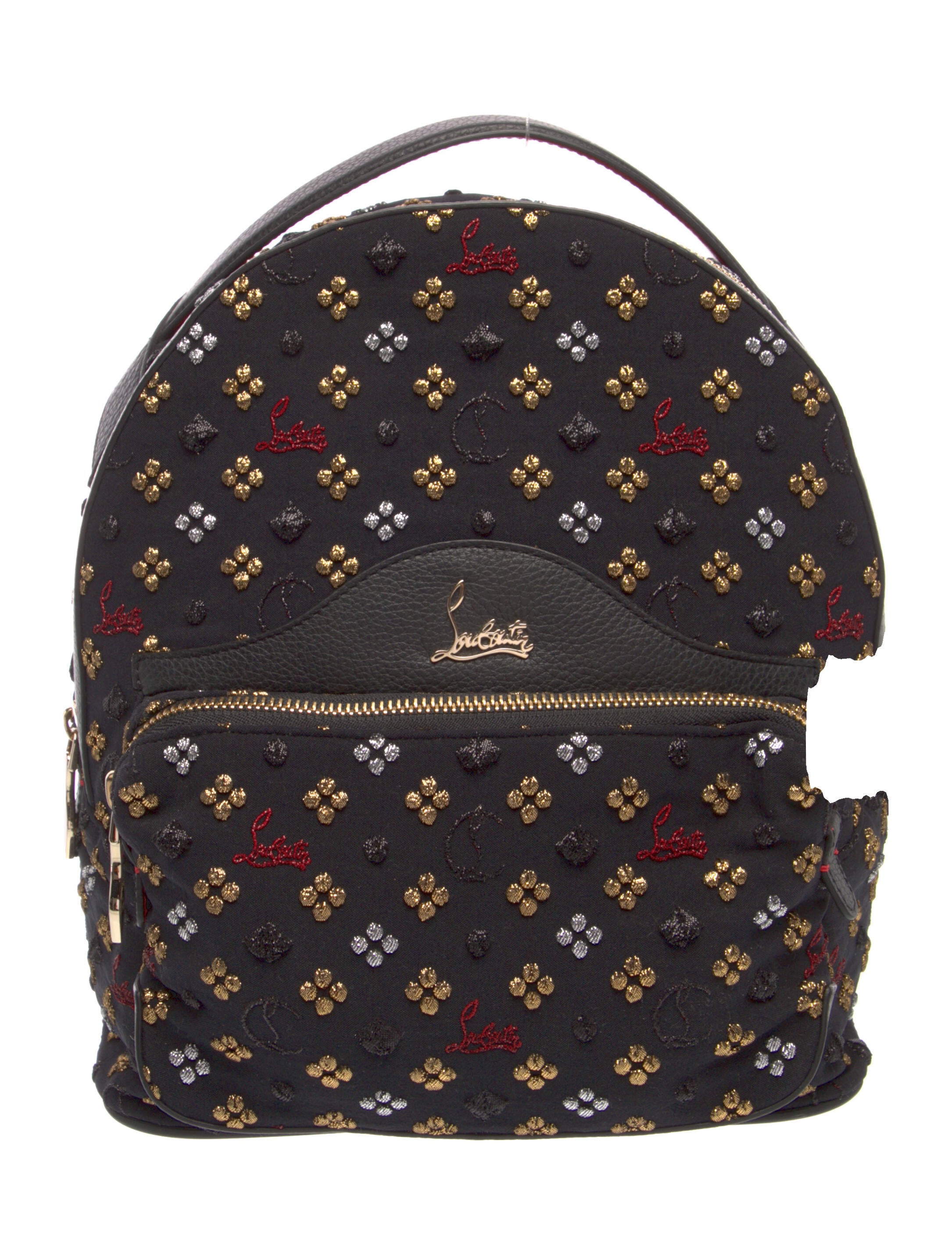 Christian Louboutin Canvas Backpack