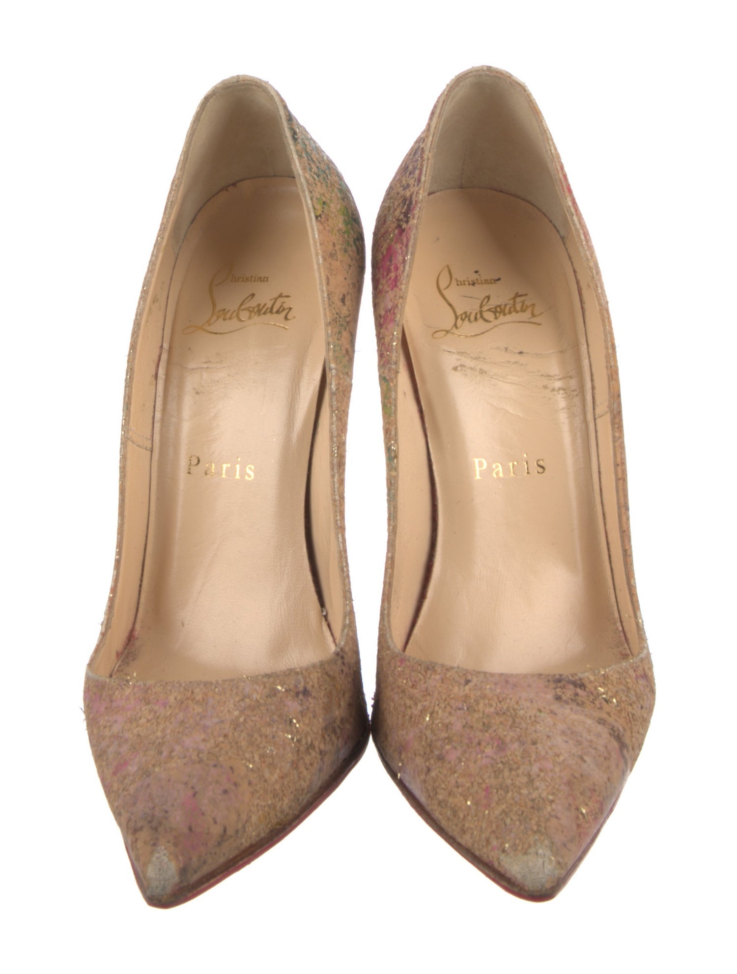 Christian Louboutin Printed Pumps