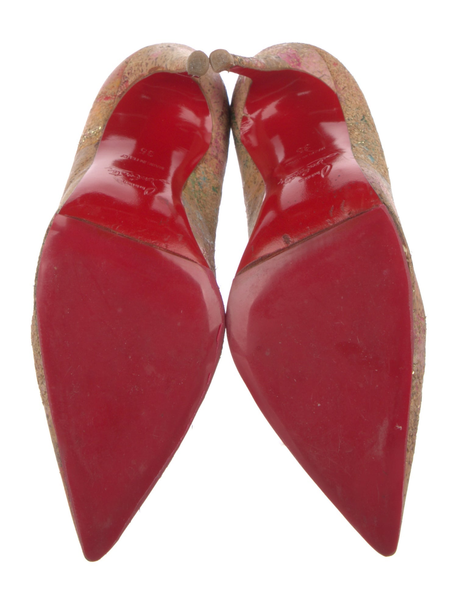 Christian Louboutin Printed Pumps