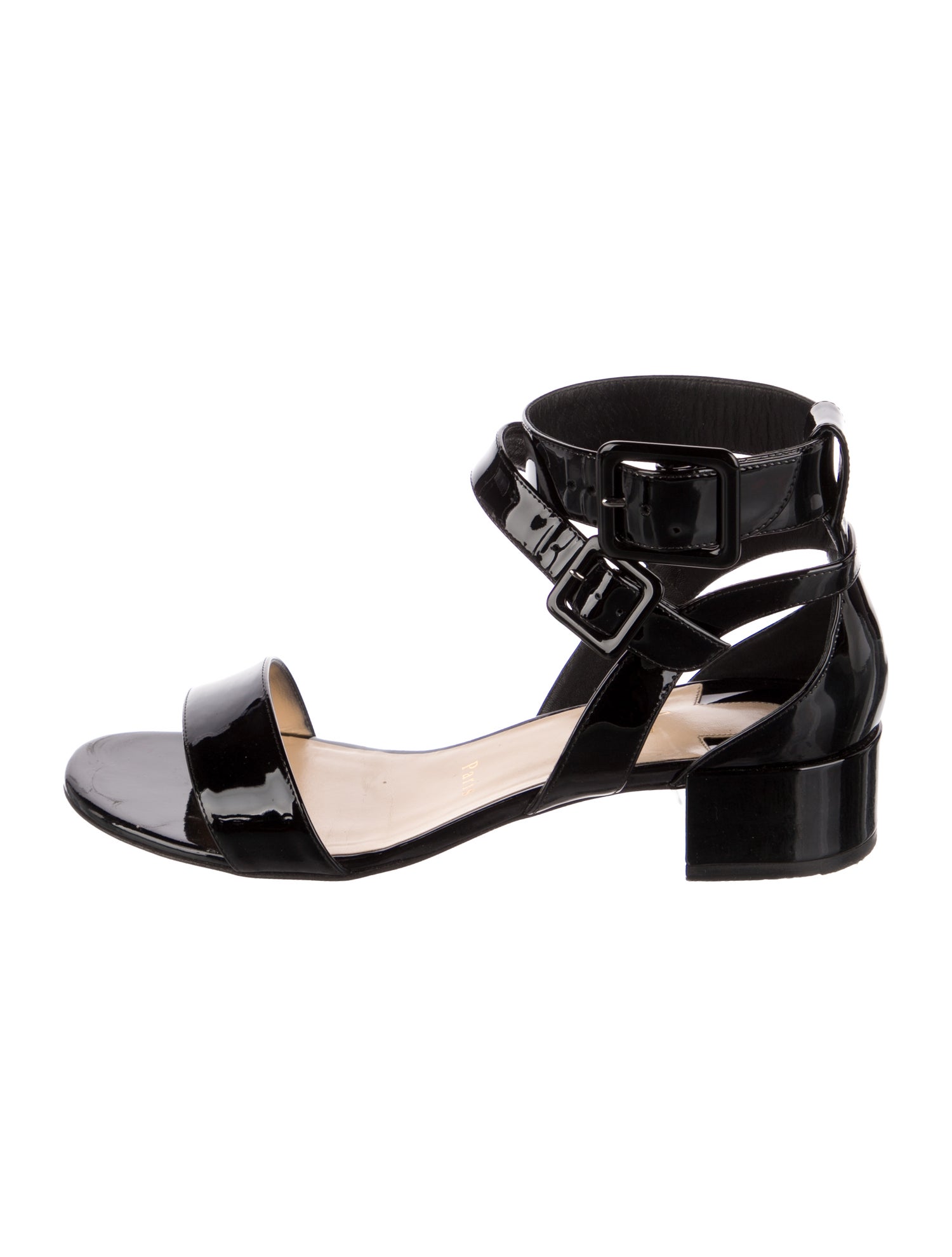 Christian Louboutin Patent Leather Sandals