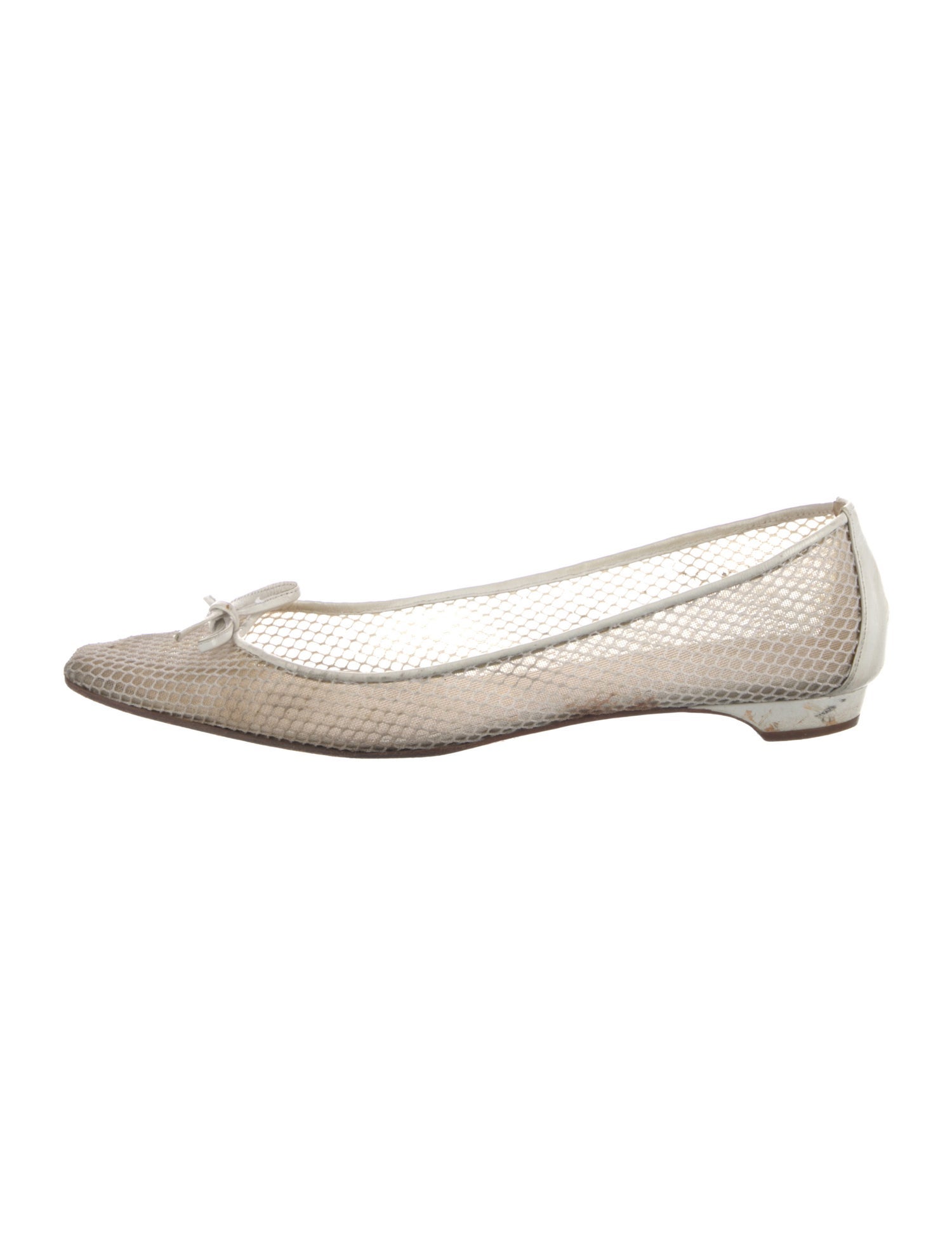 Christian Louboutin Mesh Flats