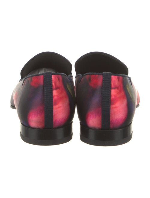 Christian Louboutin Satin Printed Slippers