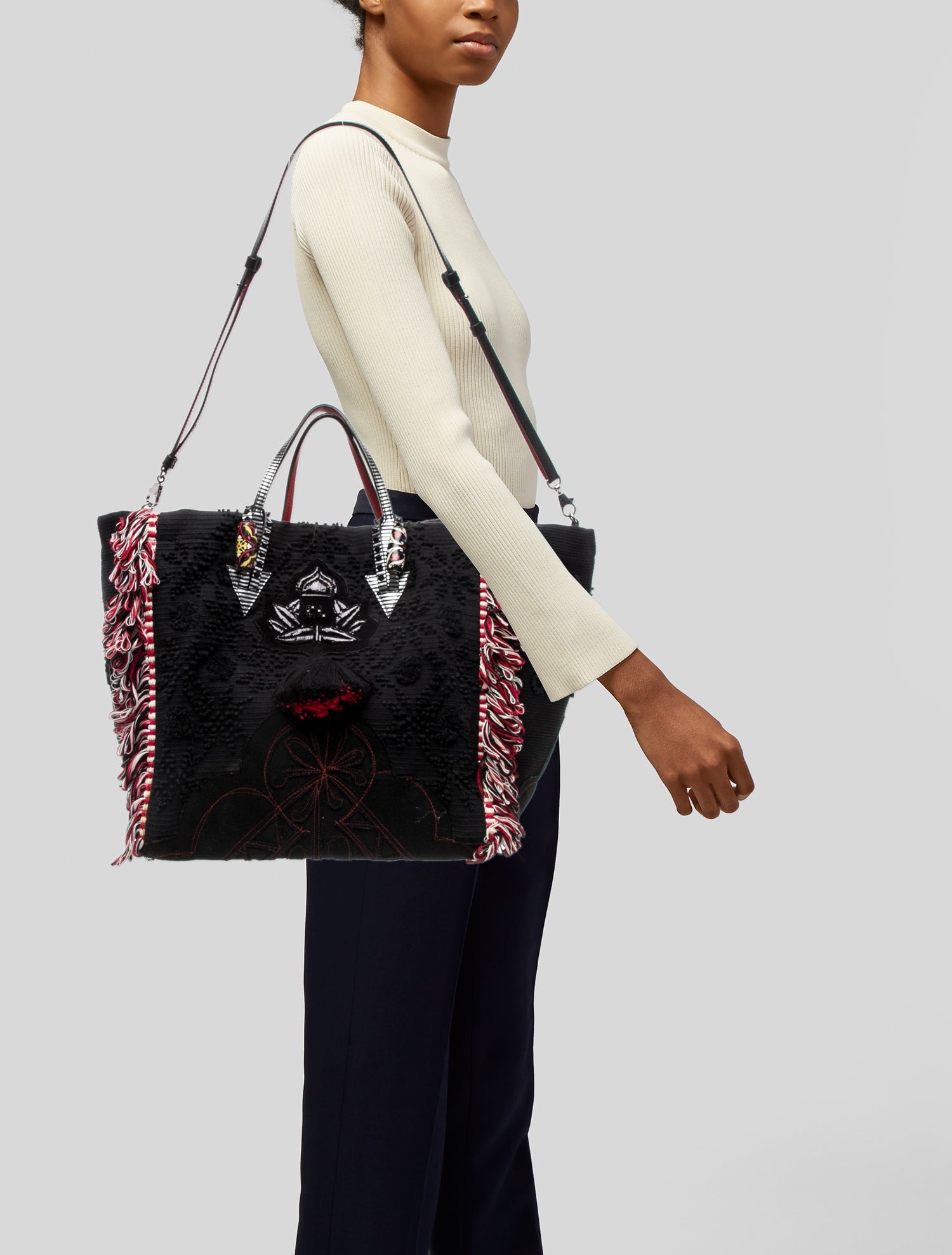 Christian Louboutin Canvas Portugaba