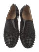 Christian Louboutin Spike Accents Patent Leather Oxfords