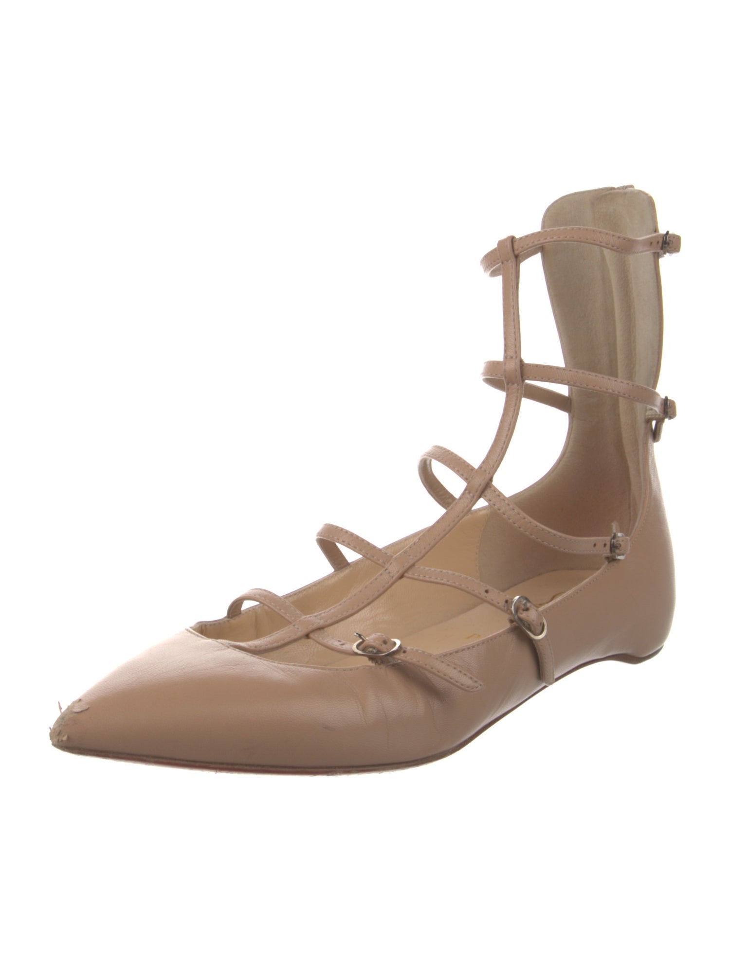 Christian Louboutin Leather Flats