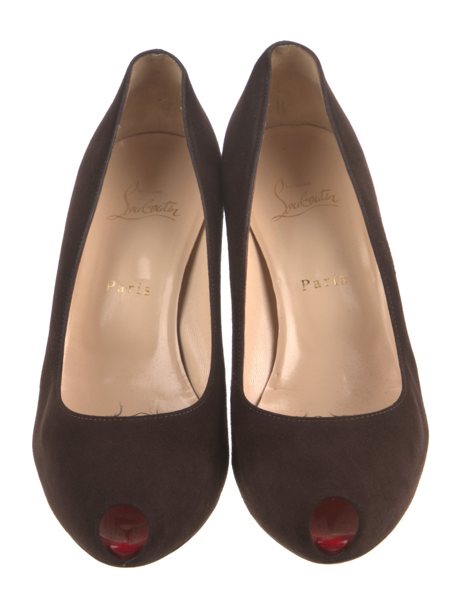 Christian Louboutin Suede Pumps