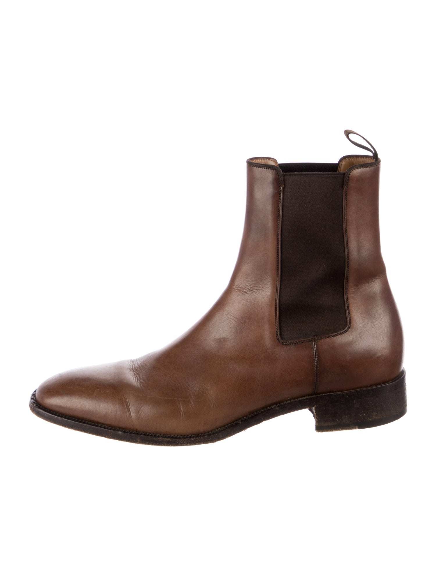 Christian Louboutin Leather Chelsea Boots