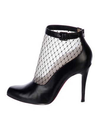 Christian Louboutin Resillissima 100 Mesh Boots