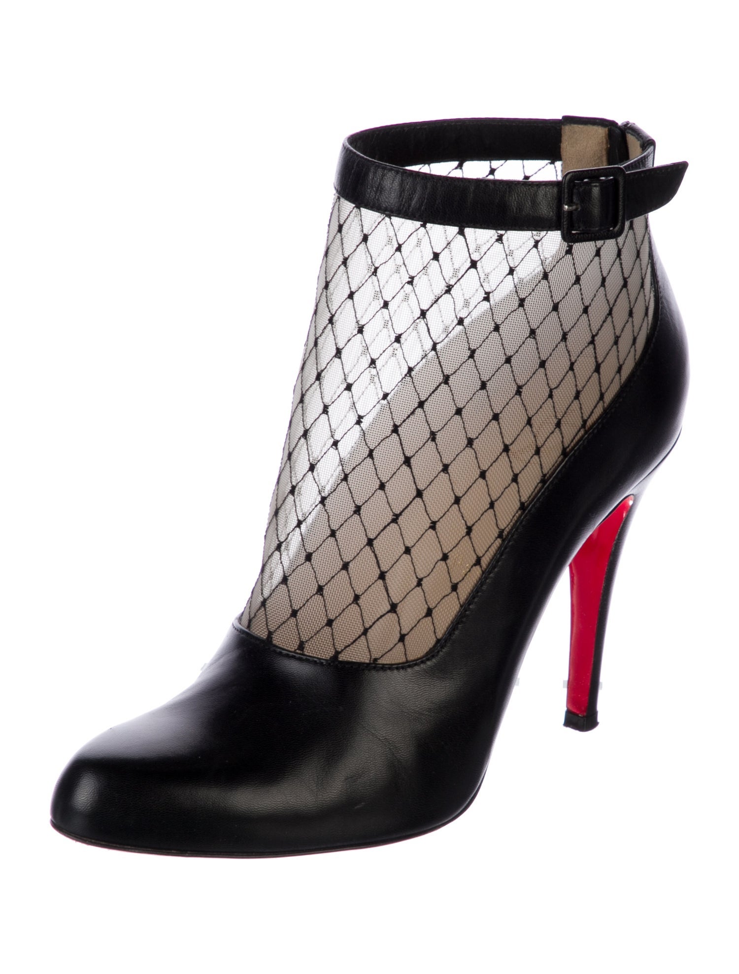 Christian Louboutin Resillissima 100 Mesh Boots