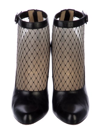 Christian Louboutin Resillissima 100 Mesh Boots
