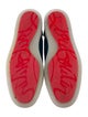 Christian Louboutin Suede Colorblock Pattern Sneakers