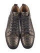 Christian Louboutin Python Animal Print Sneakers