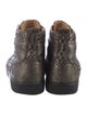Christian Louboutin Python Animal Print Sneakers