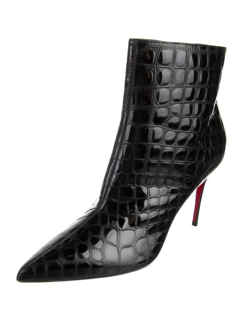 Christian Louboutin So Kate Booty 85 Embossed Leather Boots