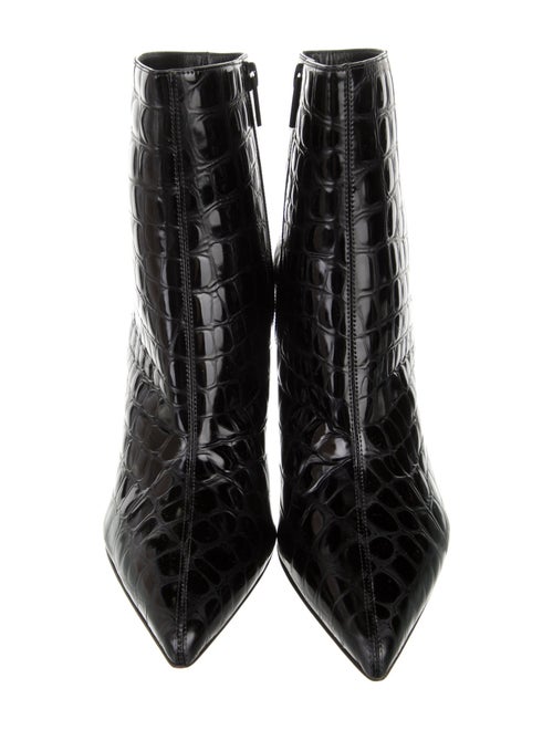 Christian Louboutin So Kate Booty 85 Embossed Leather Boots