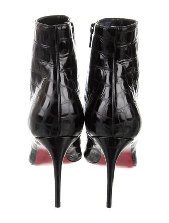 Christian Louboutin So Kate Booty 85 Embossed Leather Boots