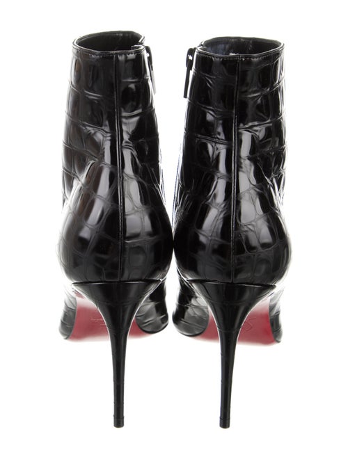 Christian Louboutin So Kate Booty 85 Embossed Leather Boots