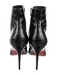Christian Louboutin So Kate Booty 85 Embossed Leather Boots
