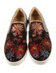 Christian Louboutin Suede Printed Sneakers