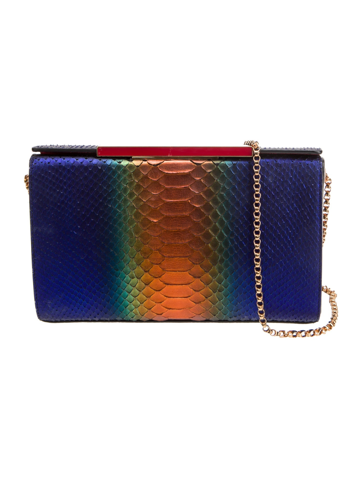 Christian Louboutin Snakeskin Shoulder Bag