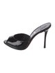 Christian Louboutin Patent Leather Mules