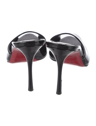 Christian Louboutin Patent Leather Mules