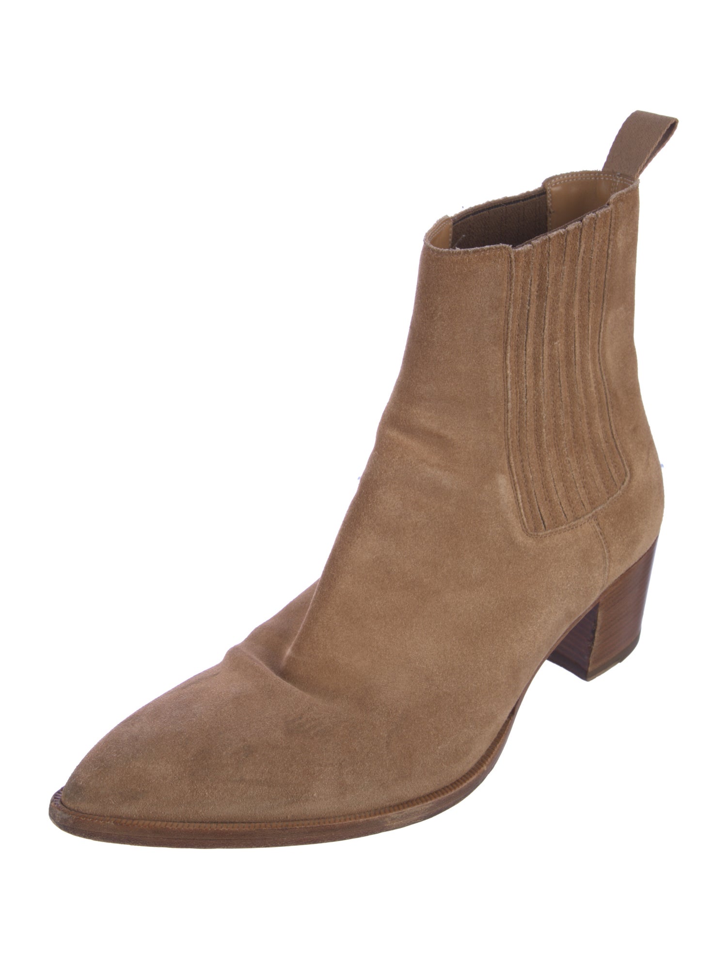 Christian Louboutin Suede Chelsea Boots