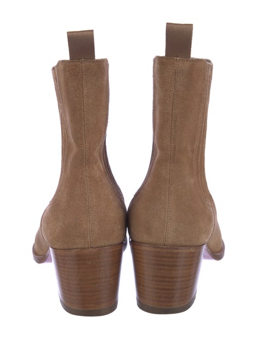 Christian Louboutin Suede Chelsea Boots