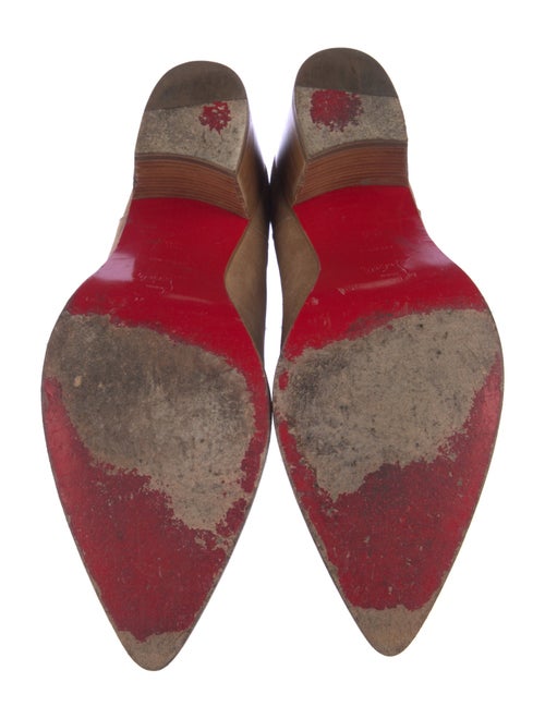 Christian Louboutin Suede Chelsea Boots