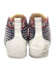 Christian Louboutin Spike Accents Suede Sneakers