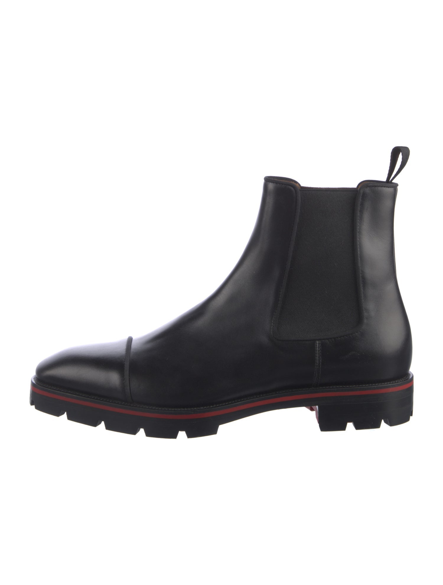 Christian Louboutin Leather Chelsea Boots