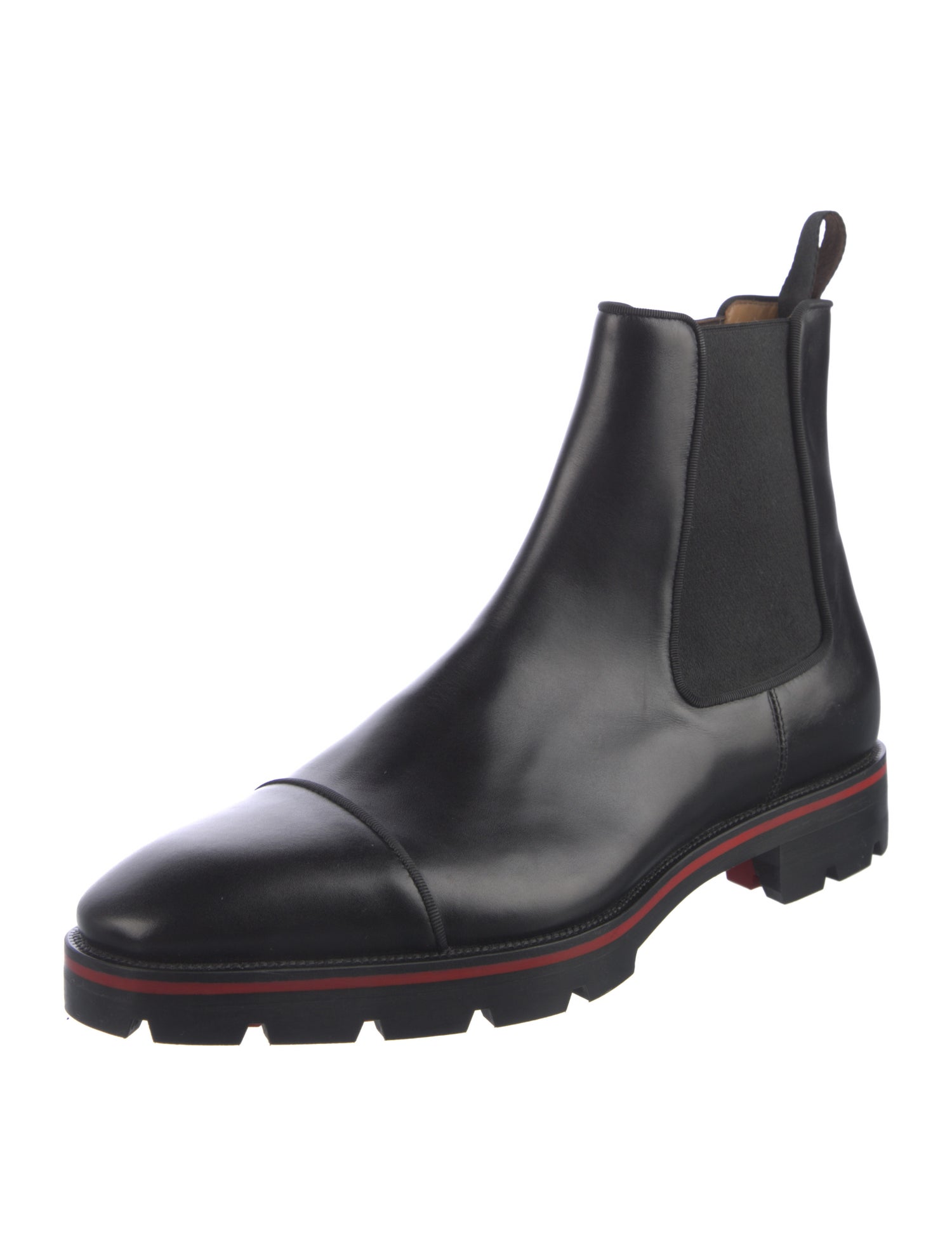 Christian Louboutin Leather Chelsea Boots