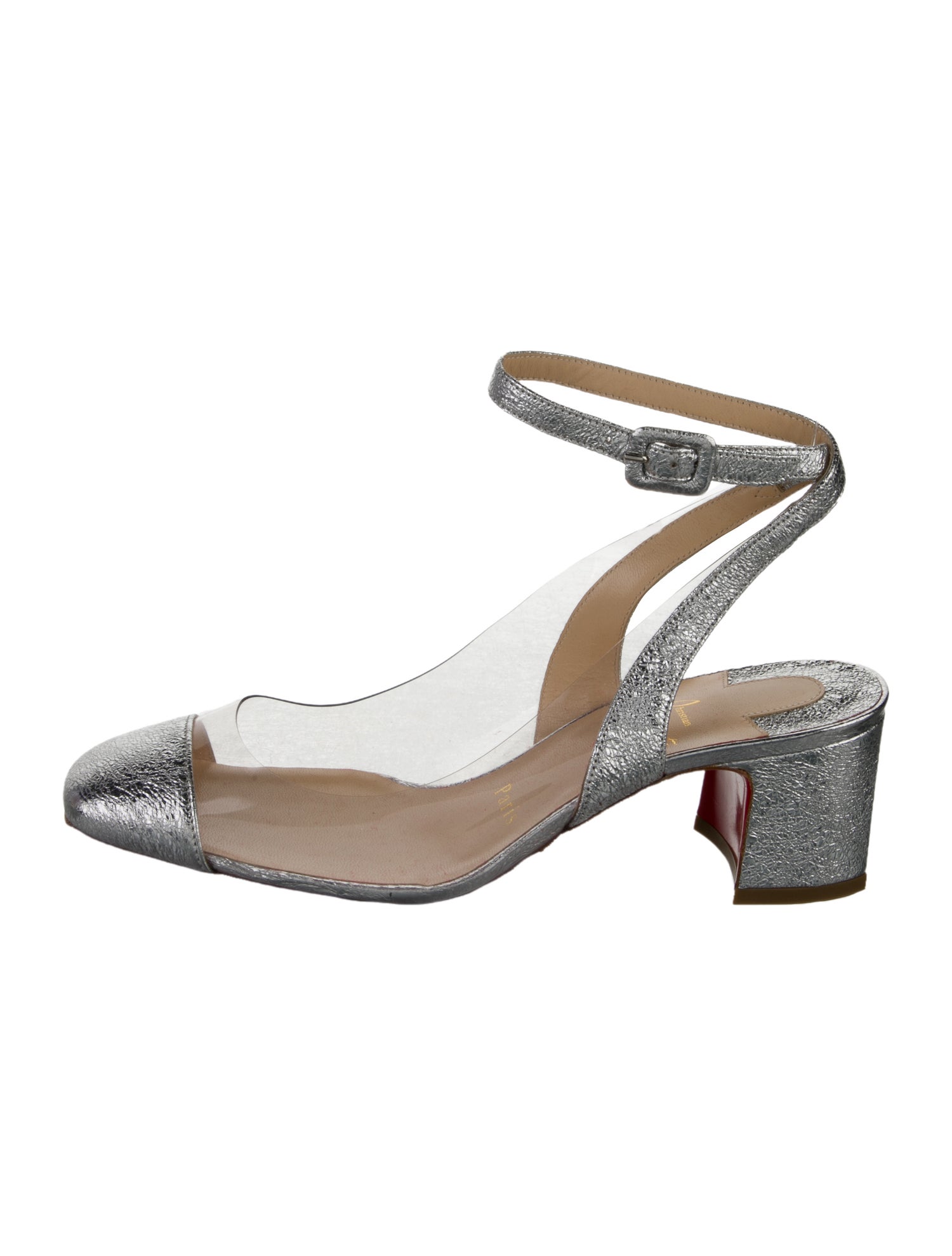 Christian Louboutin Leather Slingback Pumps