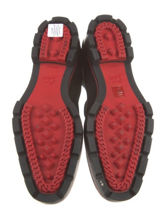 Christian Louboutin Spike Accents Suede Chelsea Boots