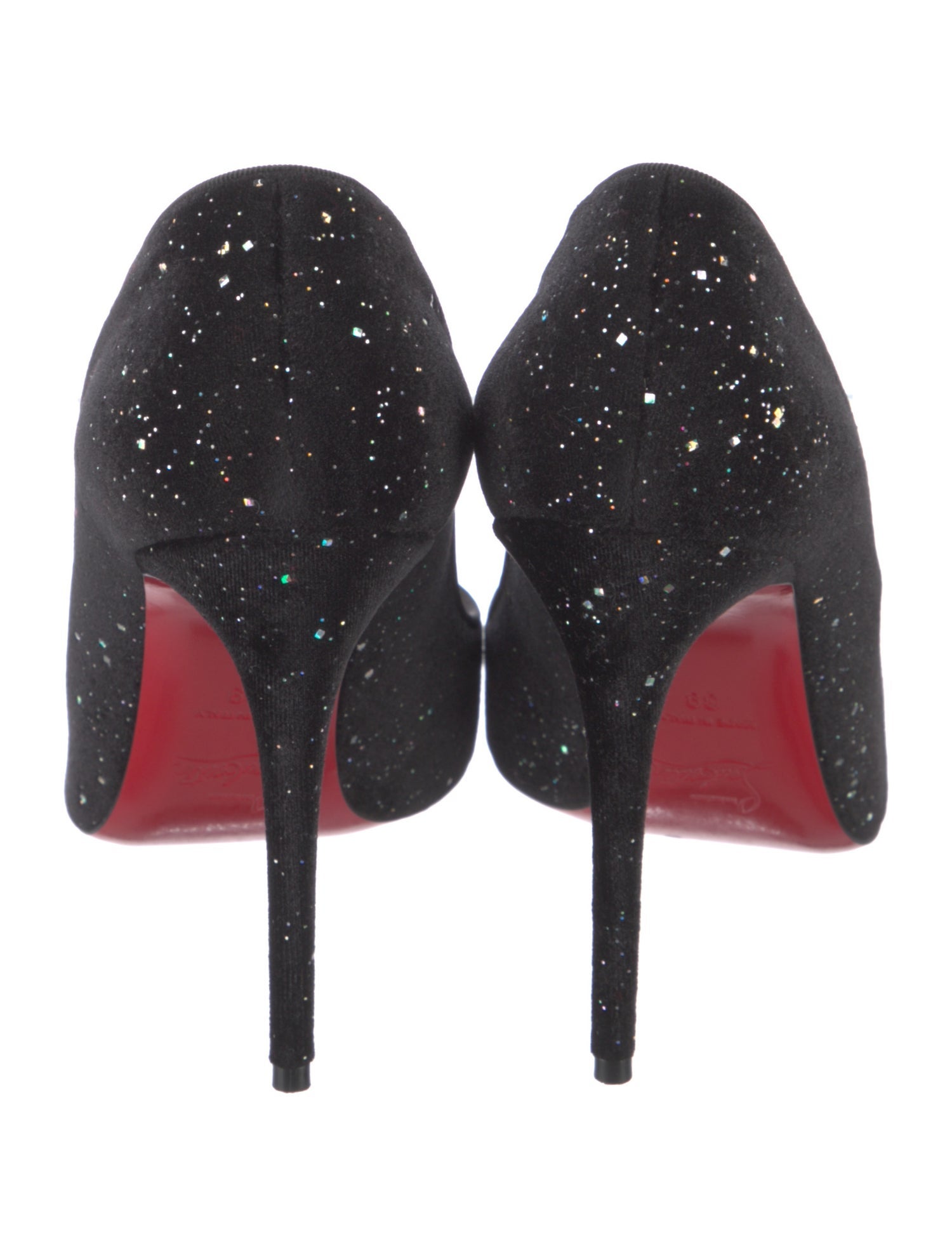 Christian Louboutin Pigalle Follies 100 Velvet Pumps