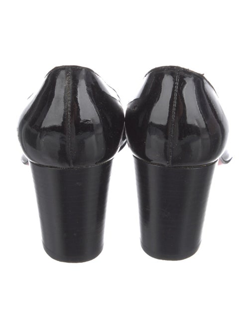 Christian Louboutin Peep Toe Patent Leather Pumps