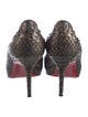 Christian Louboutin Mater Claude 85 Python Pumps