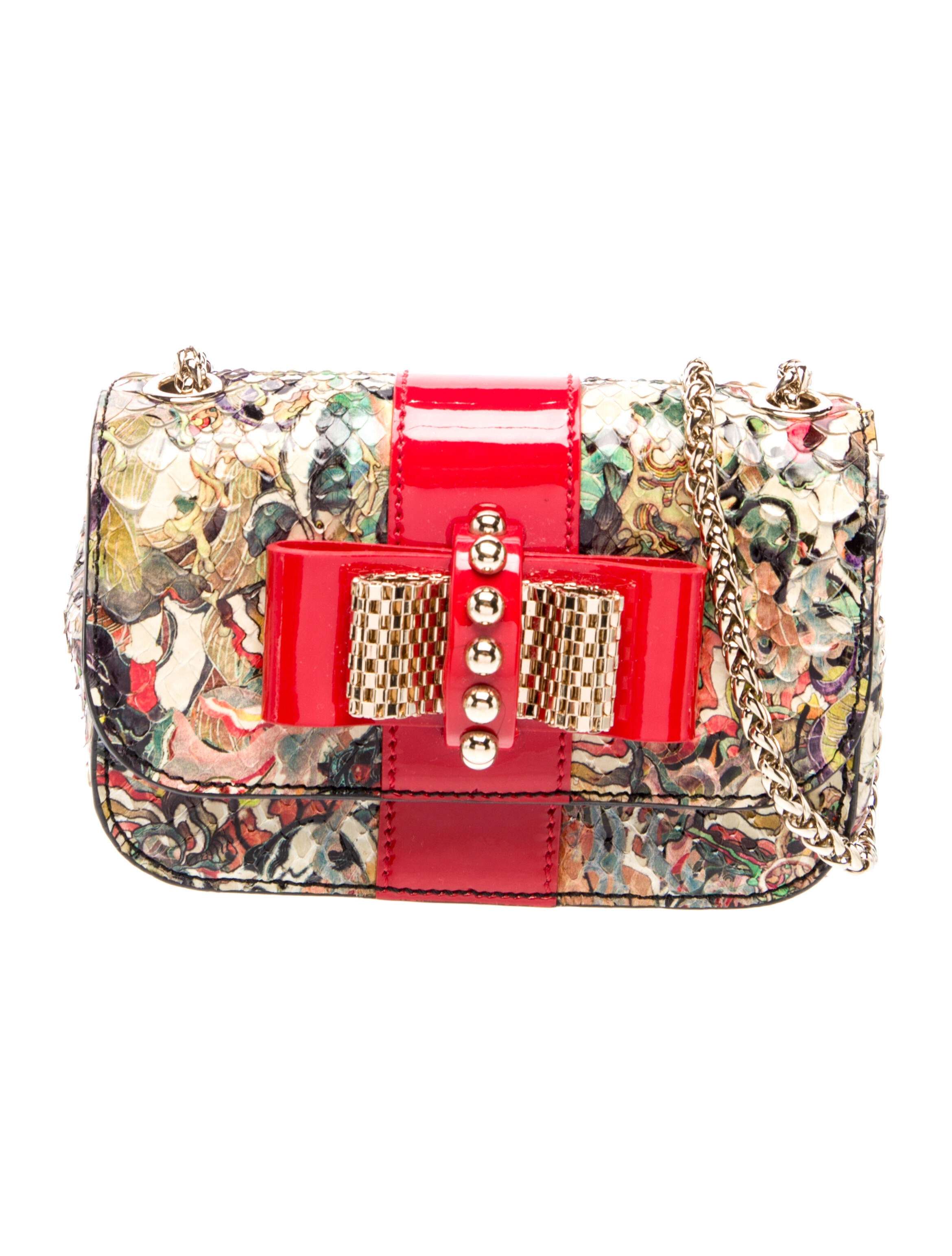 Christian Louboutin Patent Leather Minaudière